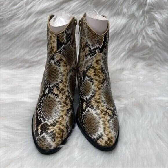 Call It Spring by ALDO Cecily vegan-friendly heeled western ankle Size 7 NWT - Picture 4 of 9